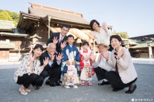 東京都のT様のご家族写真