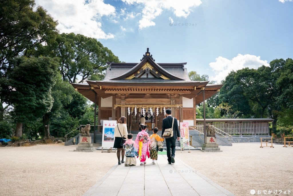 木造の本殿 高宮八幡宮