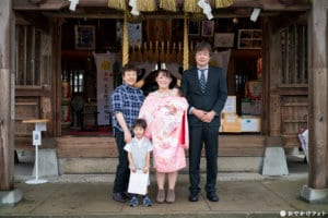那珂川市のO様のご家族写真
