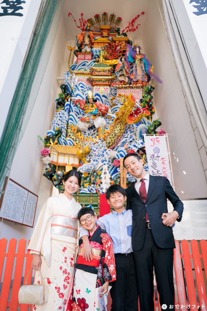 山笠の山車 櫛田神社