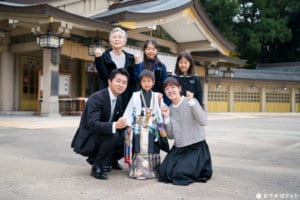 福岡市のY様のご家族写真