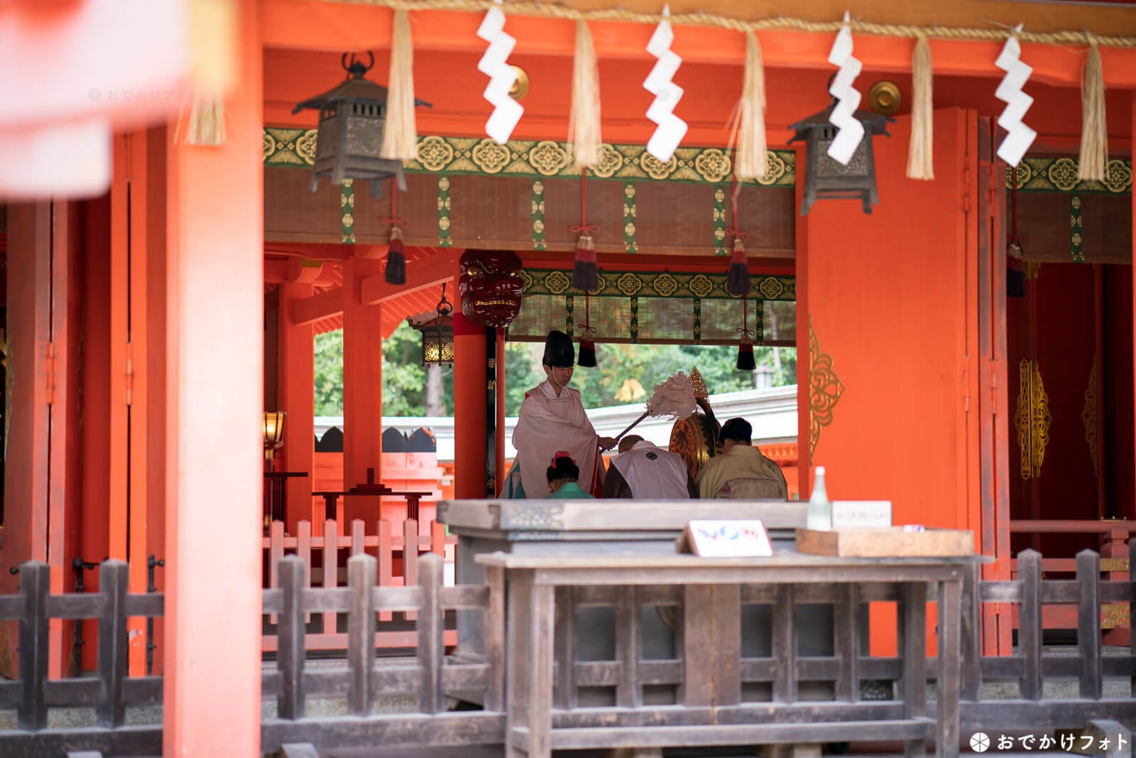 住吉神社と楽水園で七五三