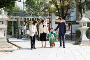 大野城市のS様のご家族写真