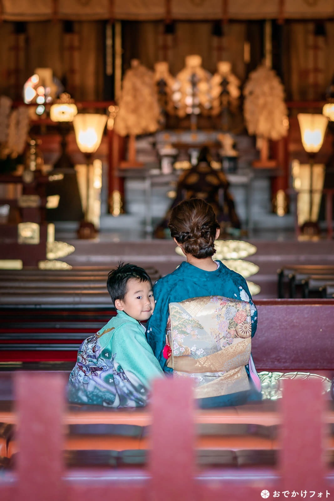 祐徳稲荷神社で七五三の出張撮影