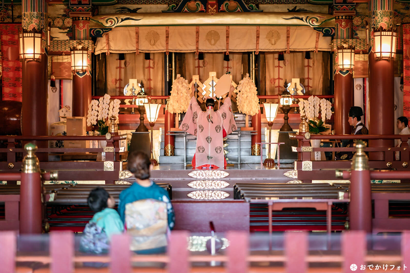 祐徳稲荷神社で七五三の出張撮影