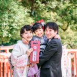 住吉神社で七五三の出張撮影