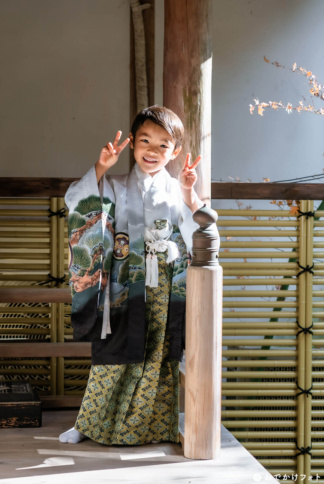 飯盛神社で七五三の出張撮影