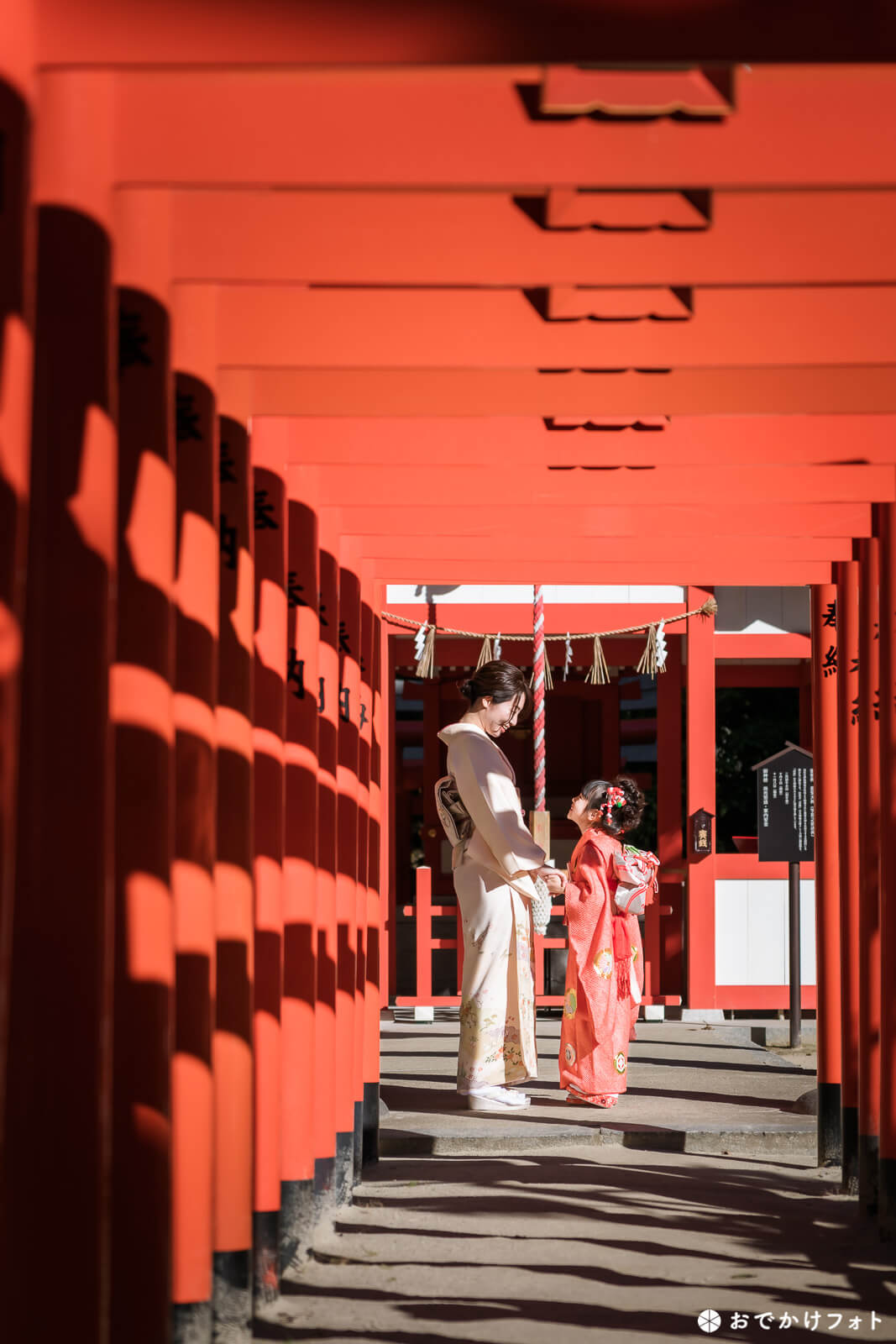 住吉神社で七五三の出張撮影