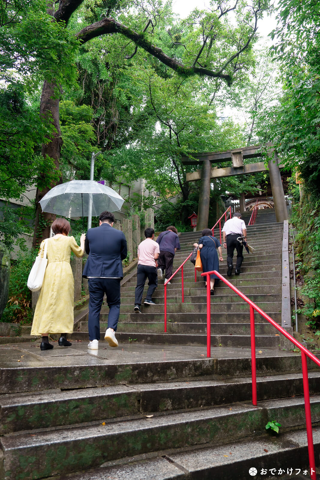 愛宕神社でお宮参りの出張撮影