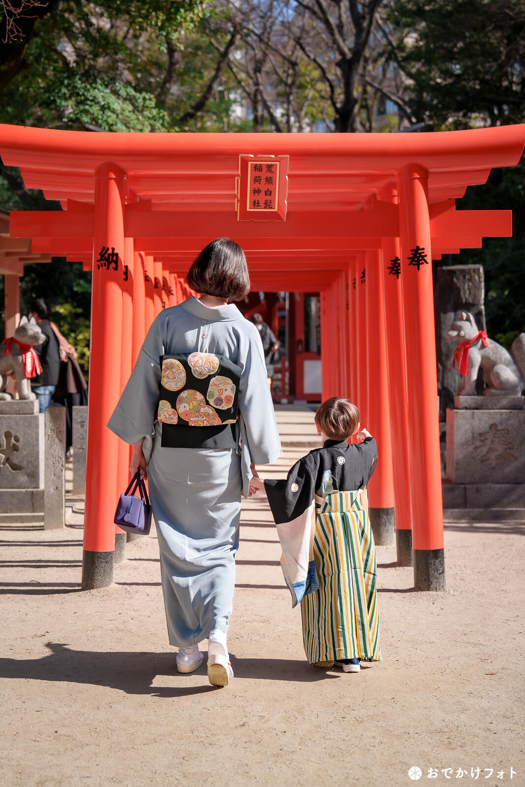 住吉神社で七五三の出張撮影