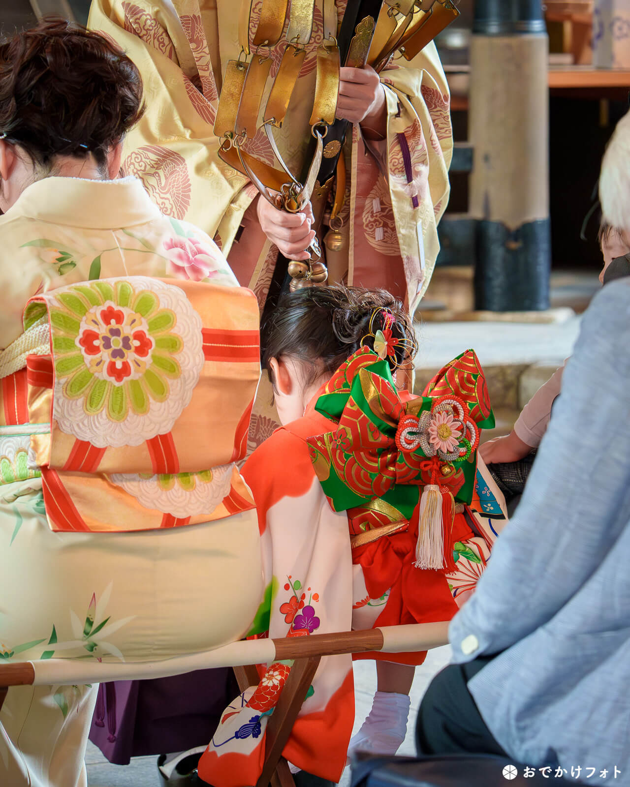 櫛田神社で七五三の出張撮影