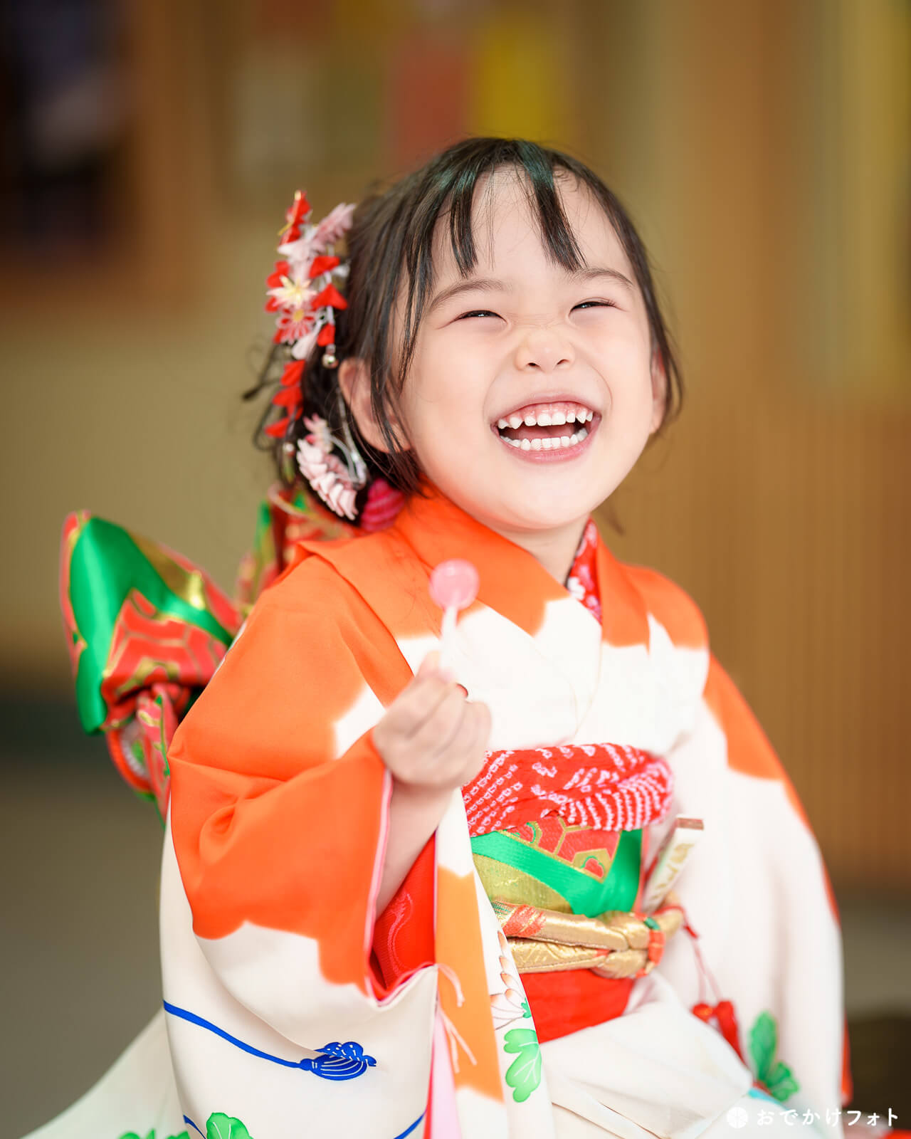 櫛田神社で七五三の出張撮影