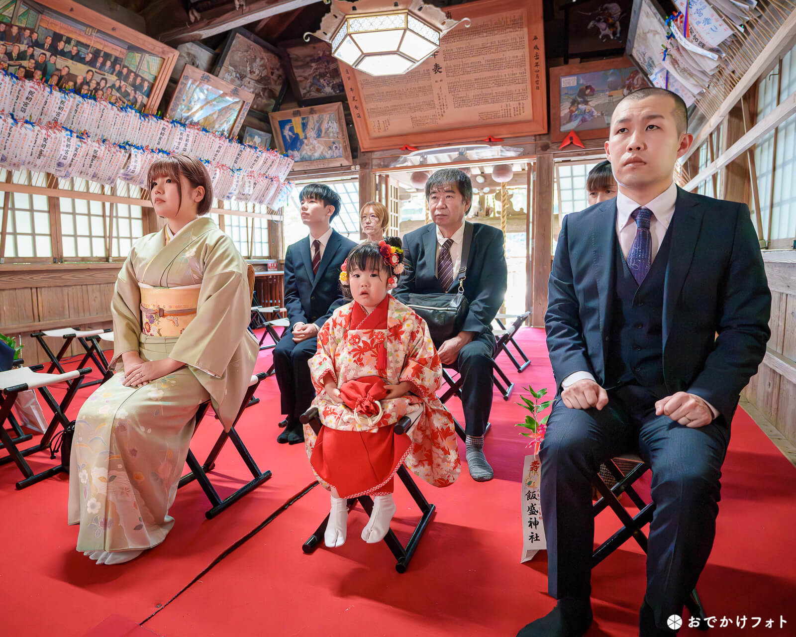 飯盛神社で七五三のロケーションフォト出張撮影