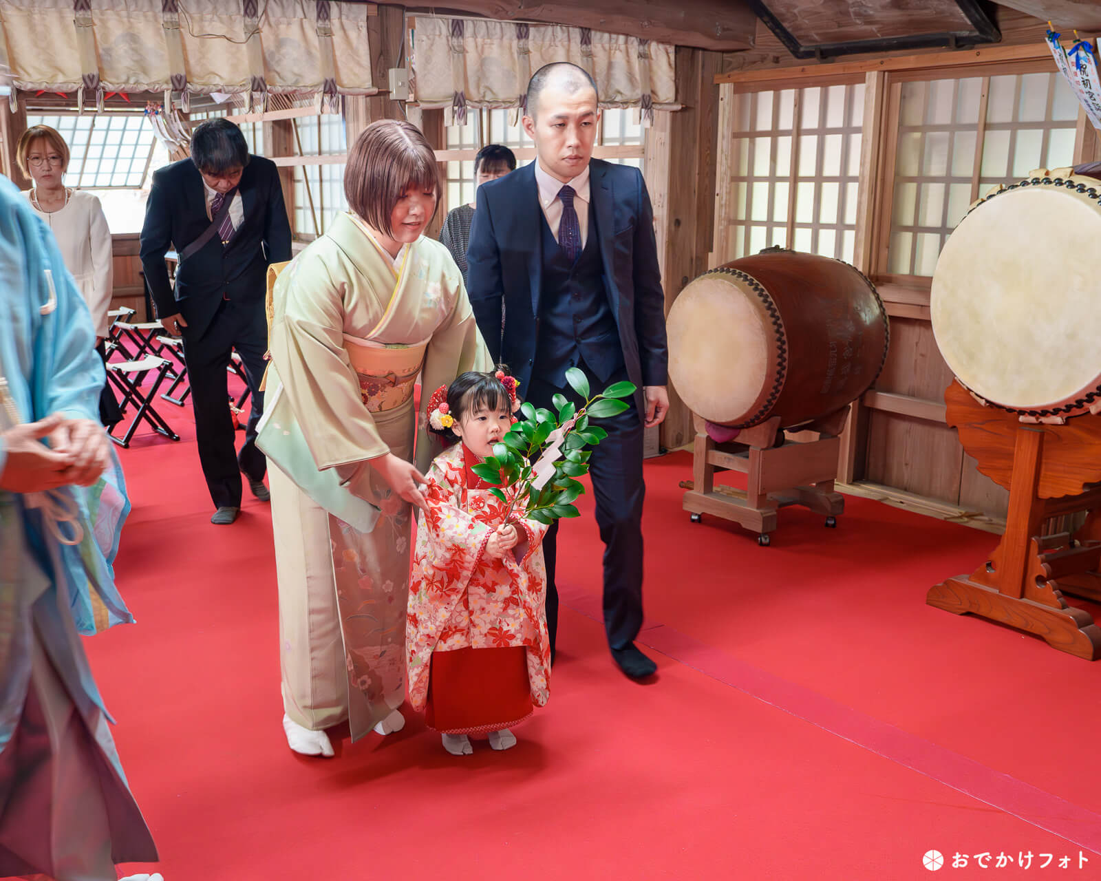 飯盛神社で七五三のロケーションフォト出張撮影