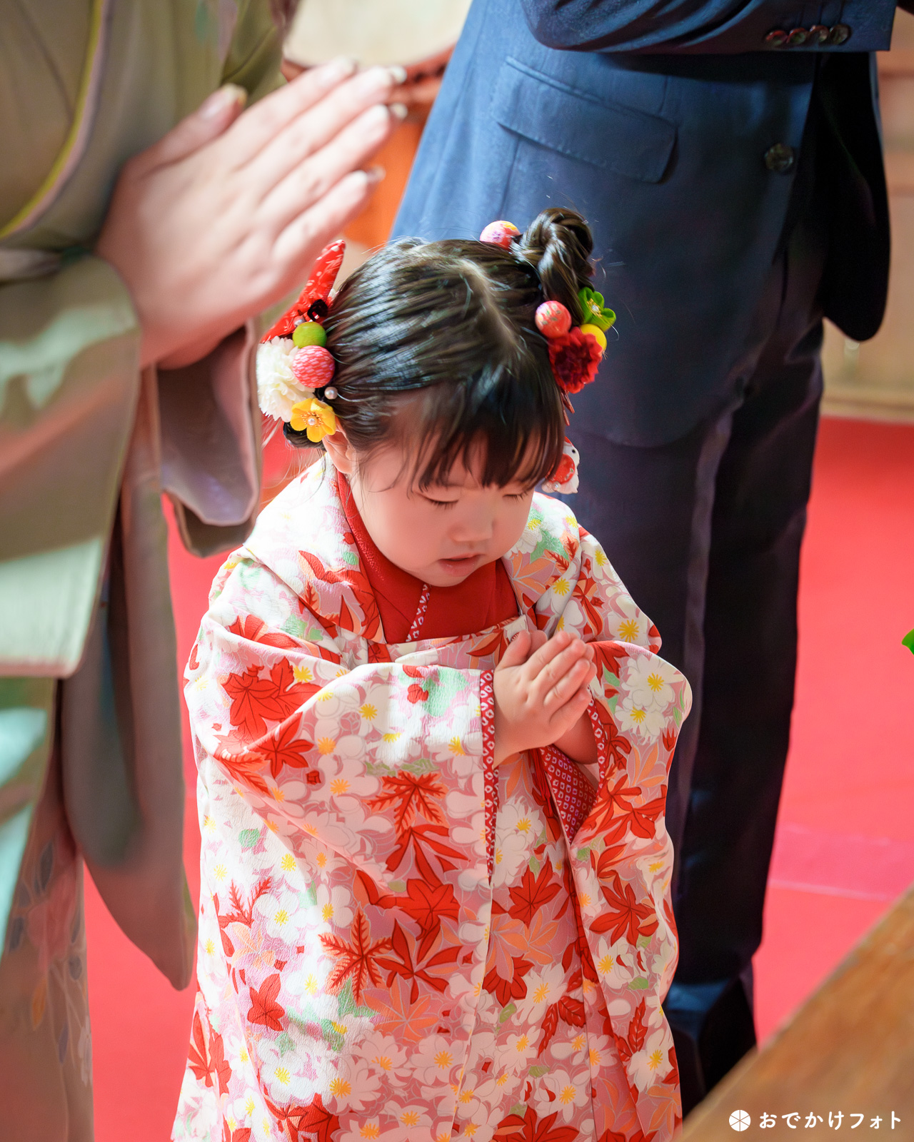 飯盛神社で七五三のロケーションフォト出張撮影