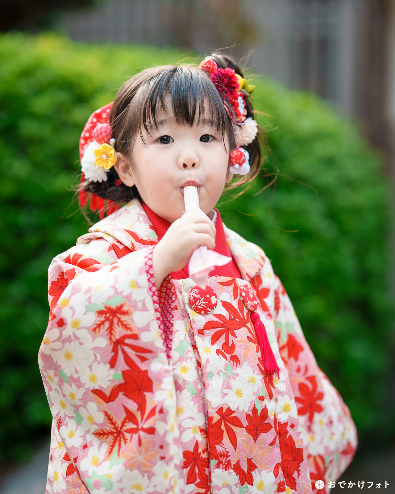 飯盛神社で七五三のロケーションフォト出張撮影