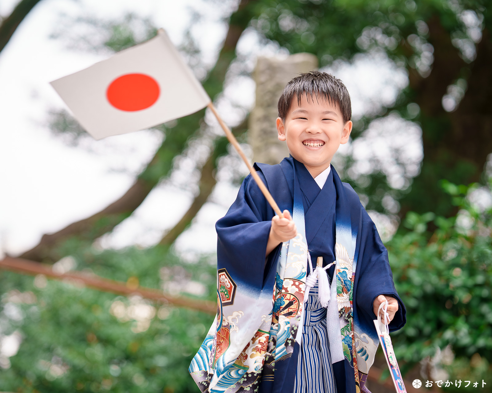 高宮八幡宮で七五三のロケーションフォト出張撮影