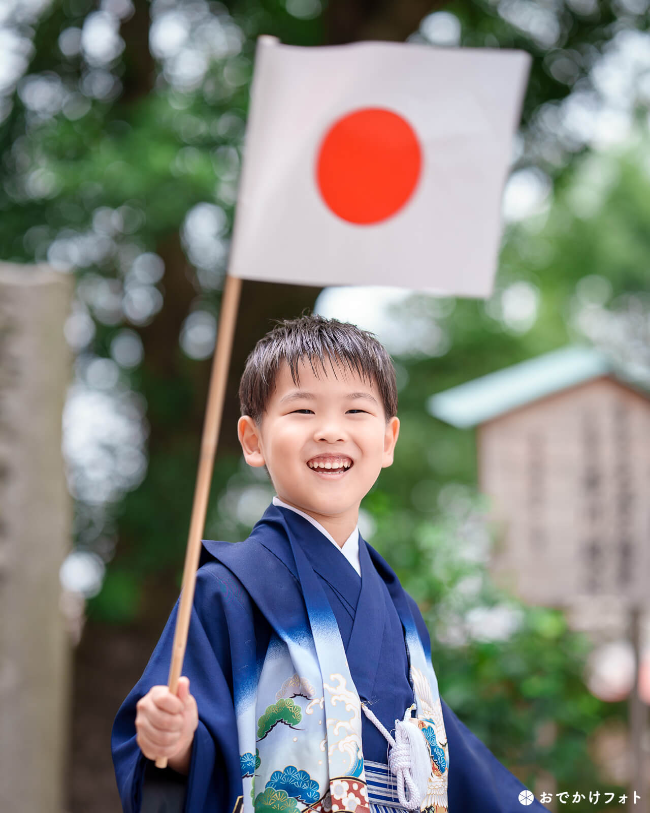 高宮八幡宮で七五三のロケーションフォト出張撮影