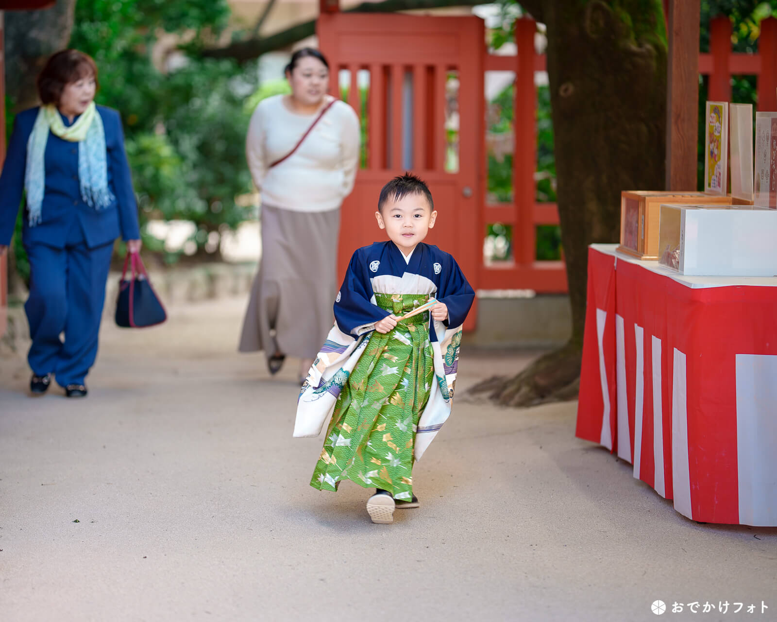 住吉神社で七五三のロケーションフォト出張撮影