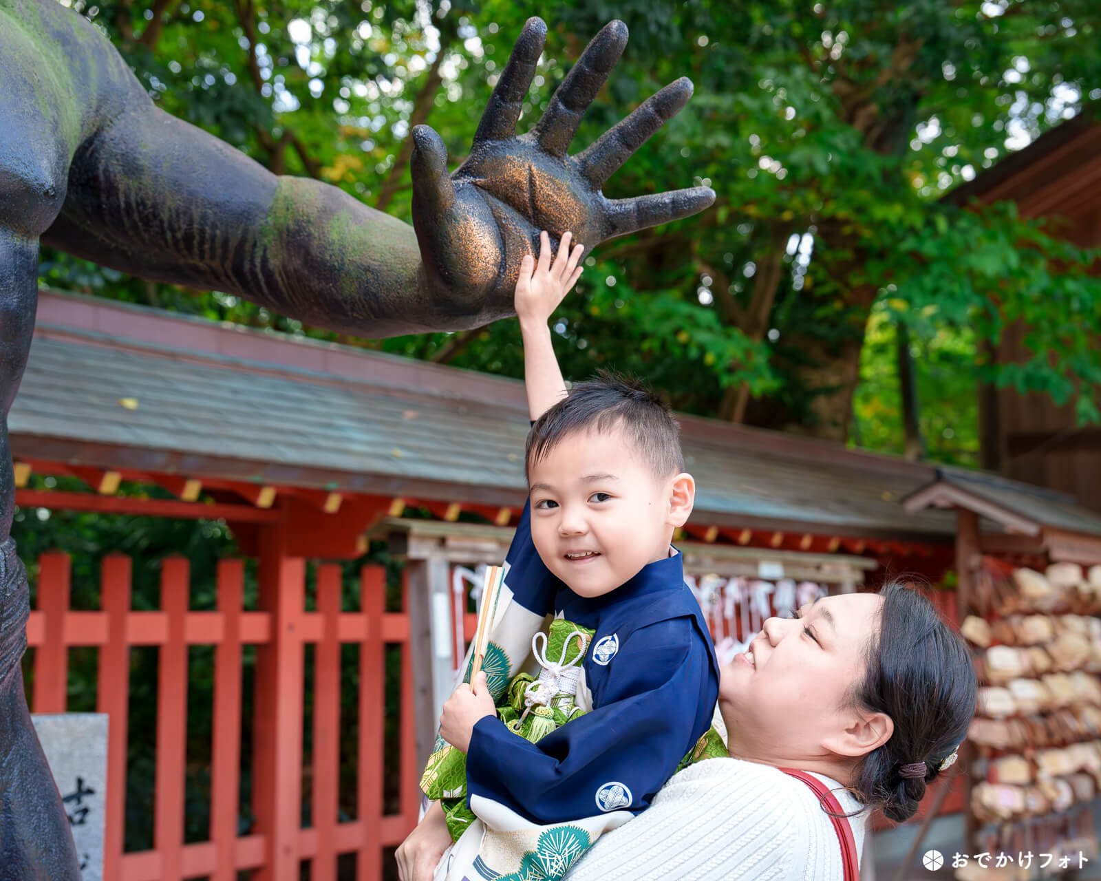 住吉神社で七五三のロケーションフォト出張撮影