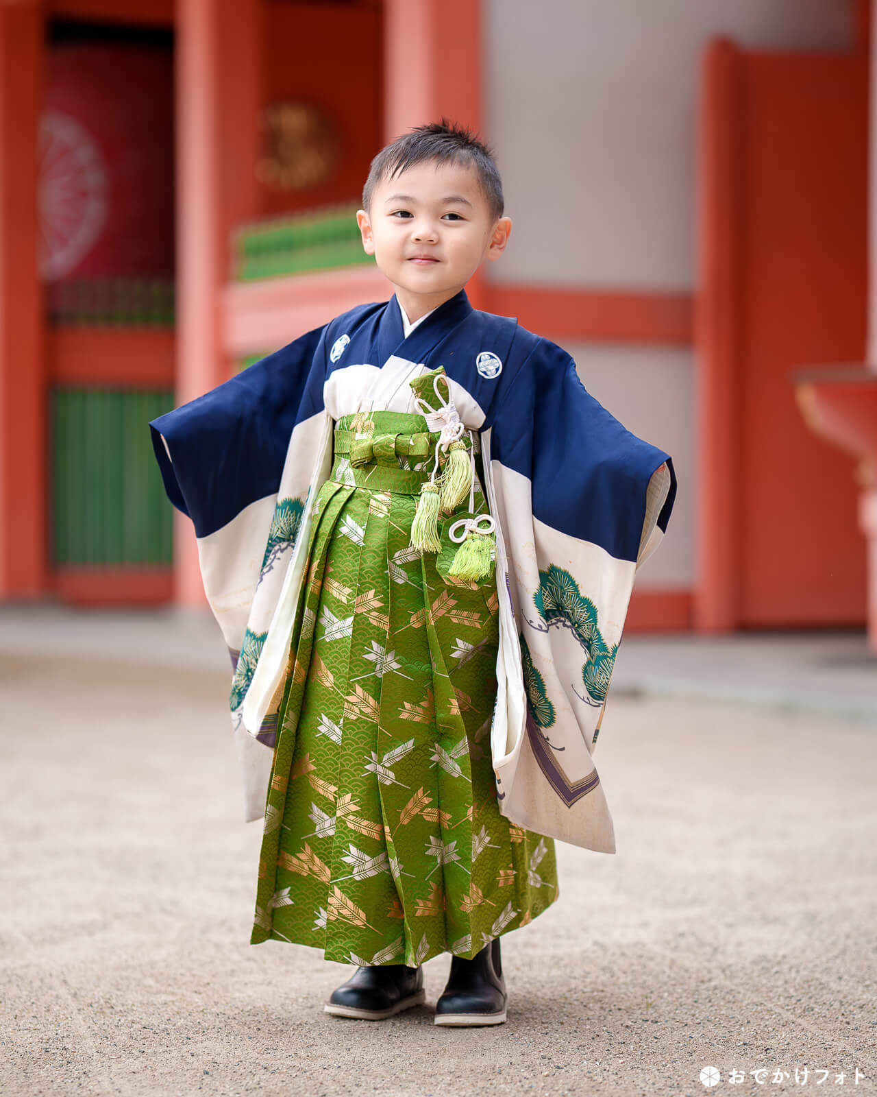 住吉神社で七五三のロケーションフォト出張撮影