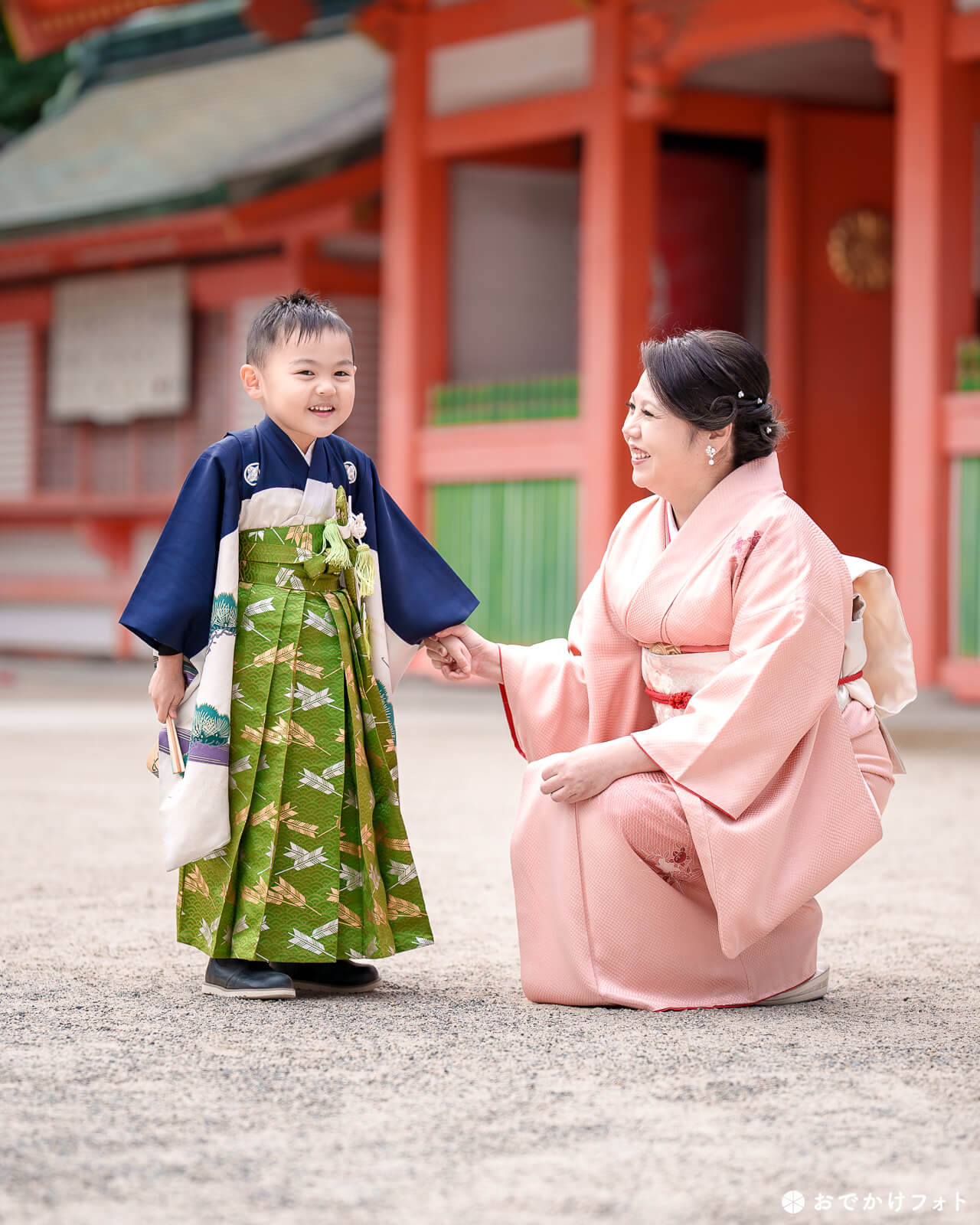 住吉神社で七五三のロケーションフォト出張撮影