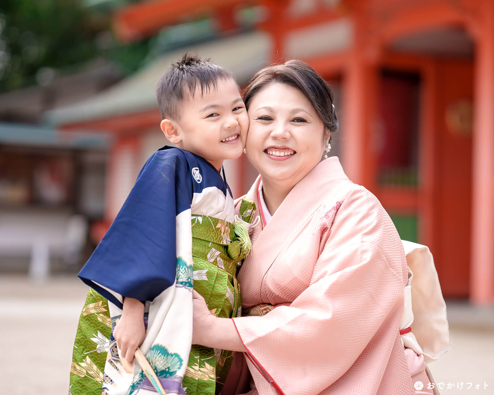 住吉神社で七五三のロケーションフォト出張撮影