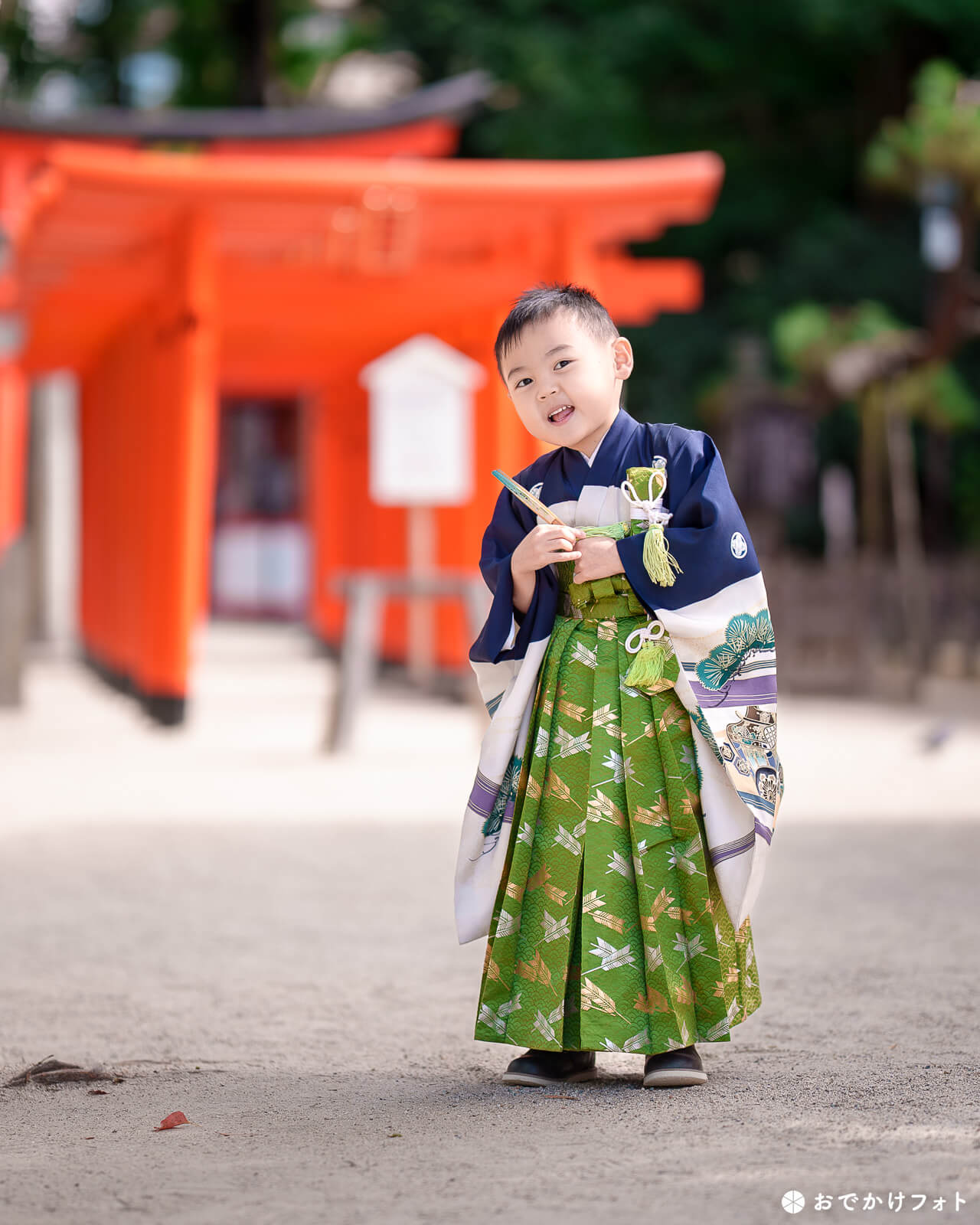 住吉神社で七五三のロケーションフォト出張撮影