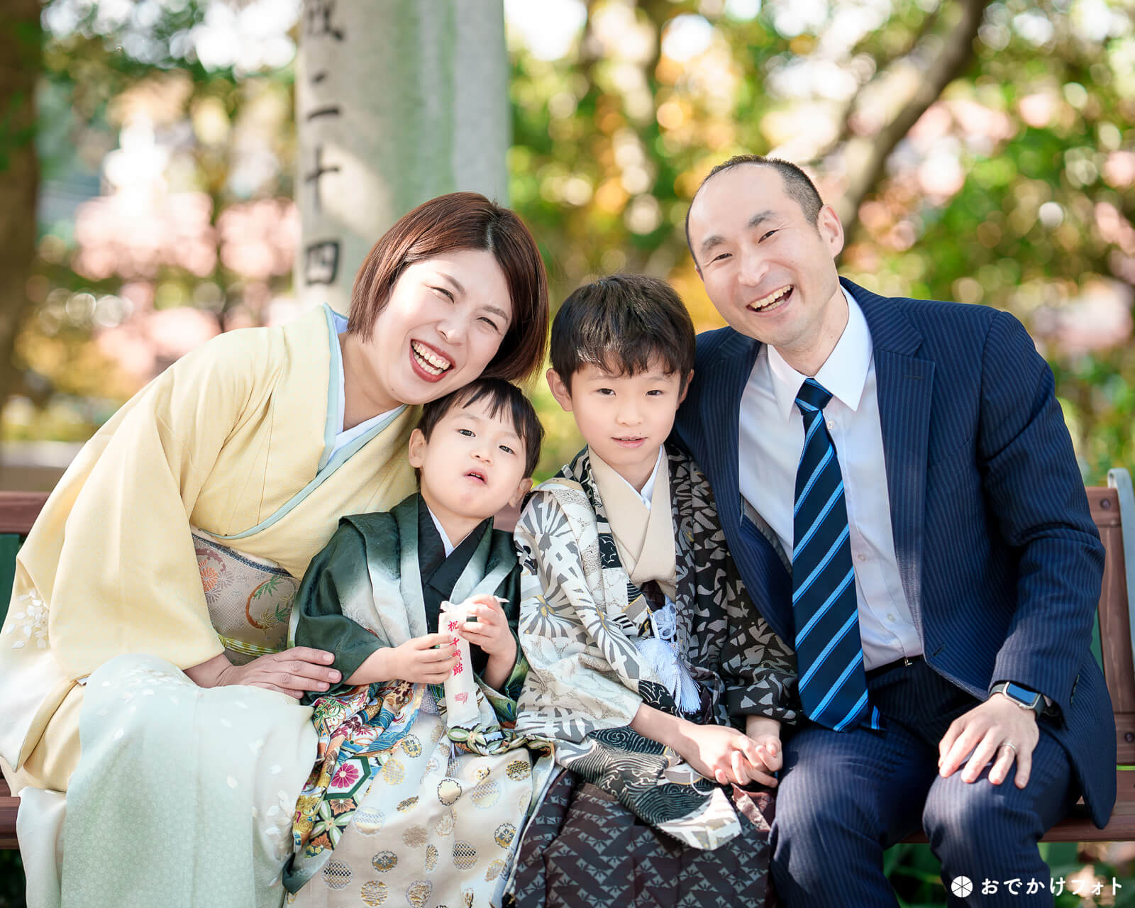 高宮八幡宮で七五三のロケーションフォト出張撮影