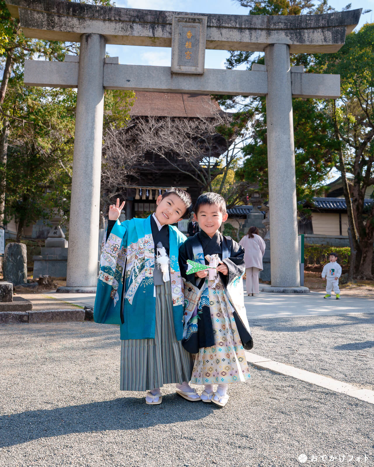 香椎宮で七五三のロケーションフォト出張撮影