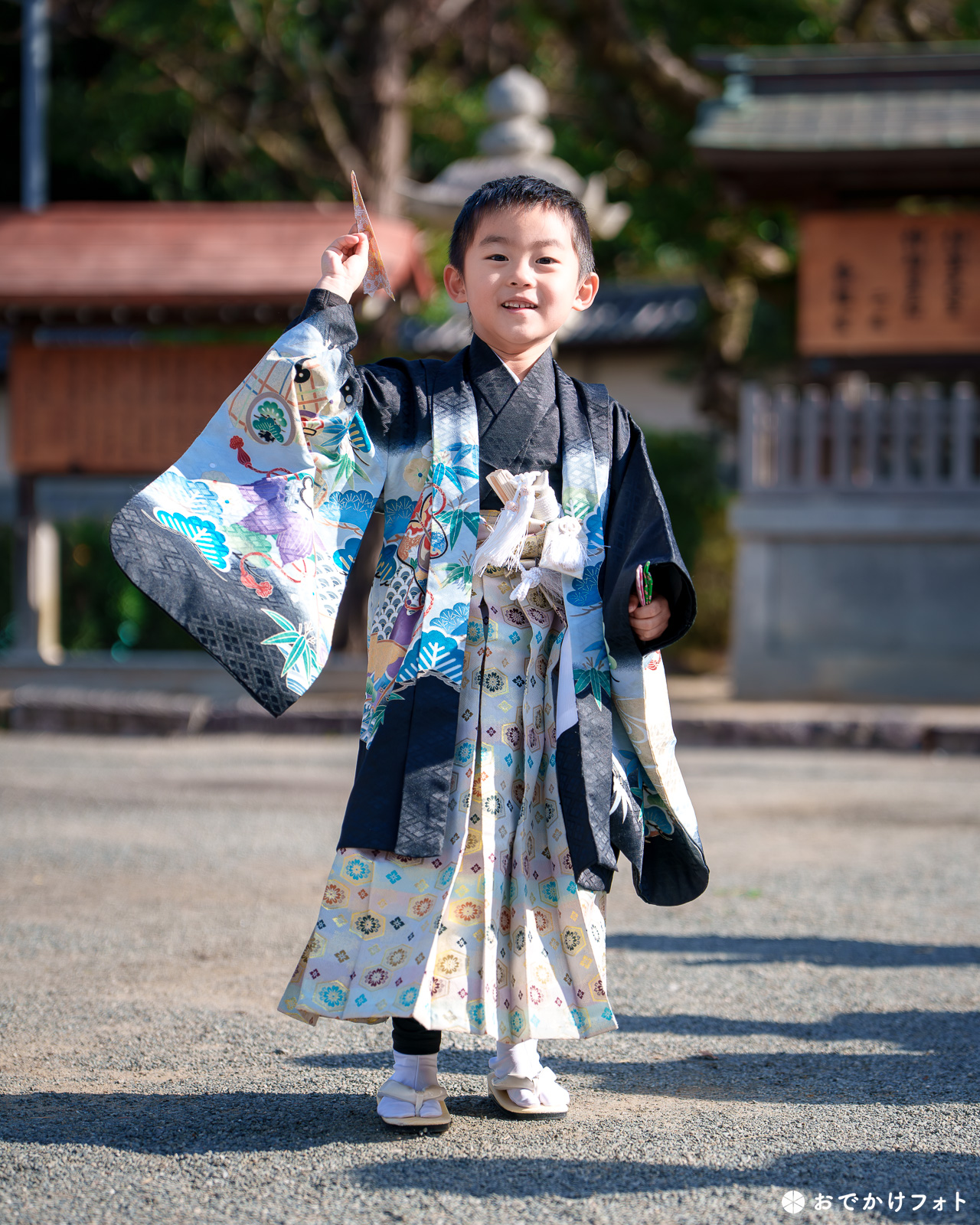 香椎宮で七五三のロケーションフォト出張撮影