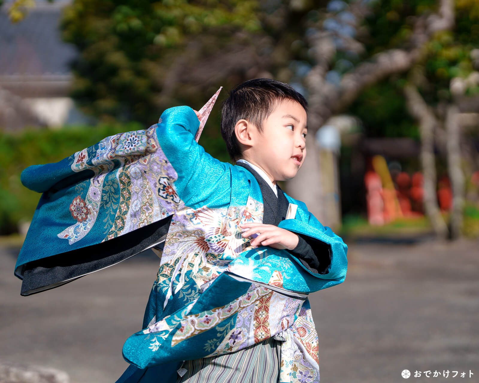 香椎宮で七五三のロケーションフォト出張撮影