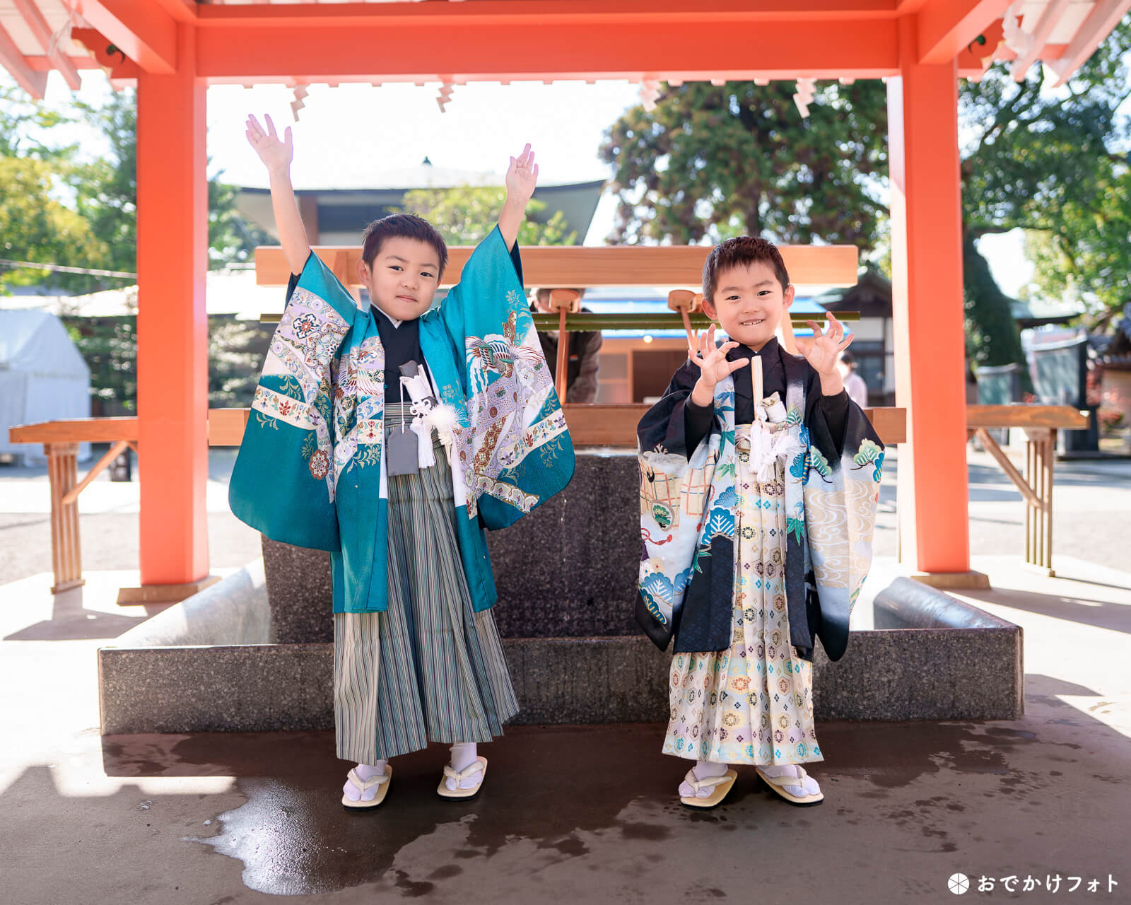 香椎宮で七五三のロケーションフォト出張撮影