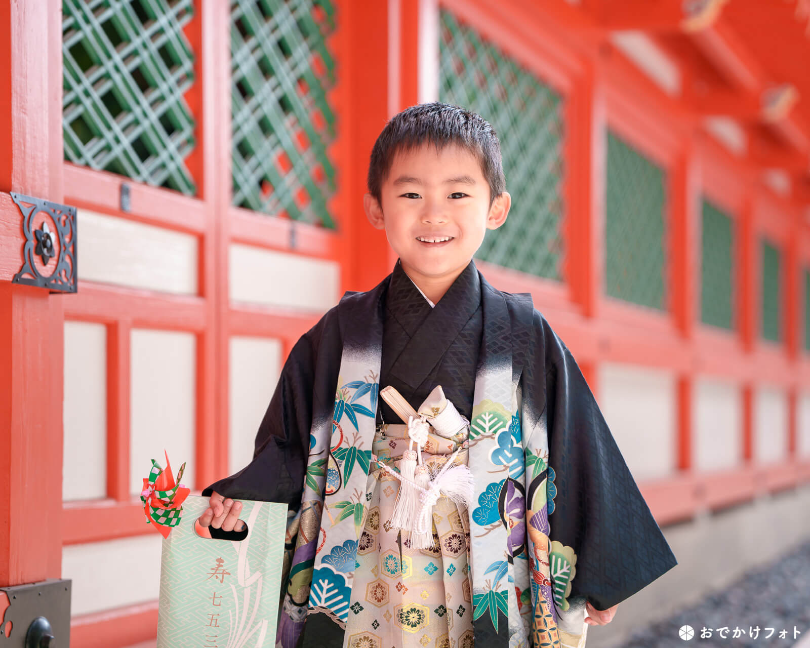 香椎宮で七五三のロケーションフォト出張撮影