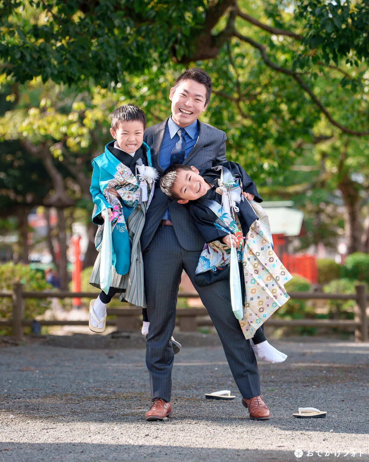 香椎宮で七五三のロケーションフォト出張撮影