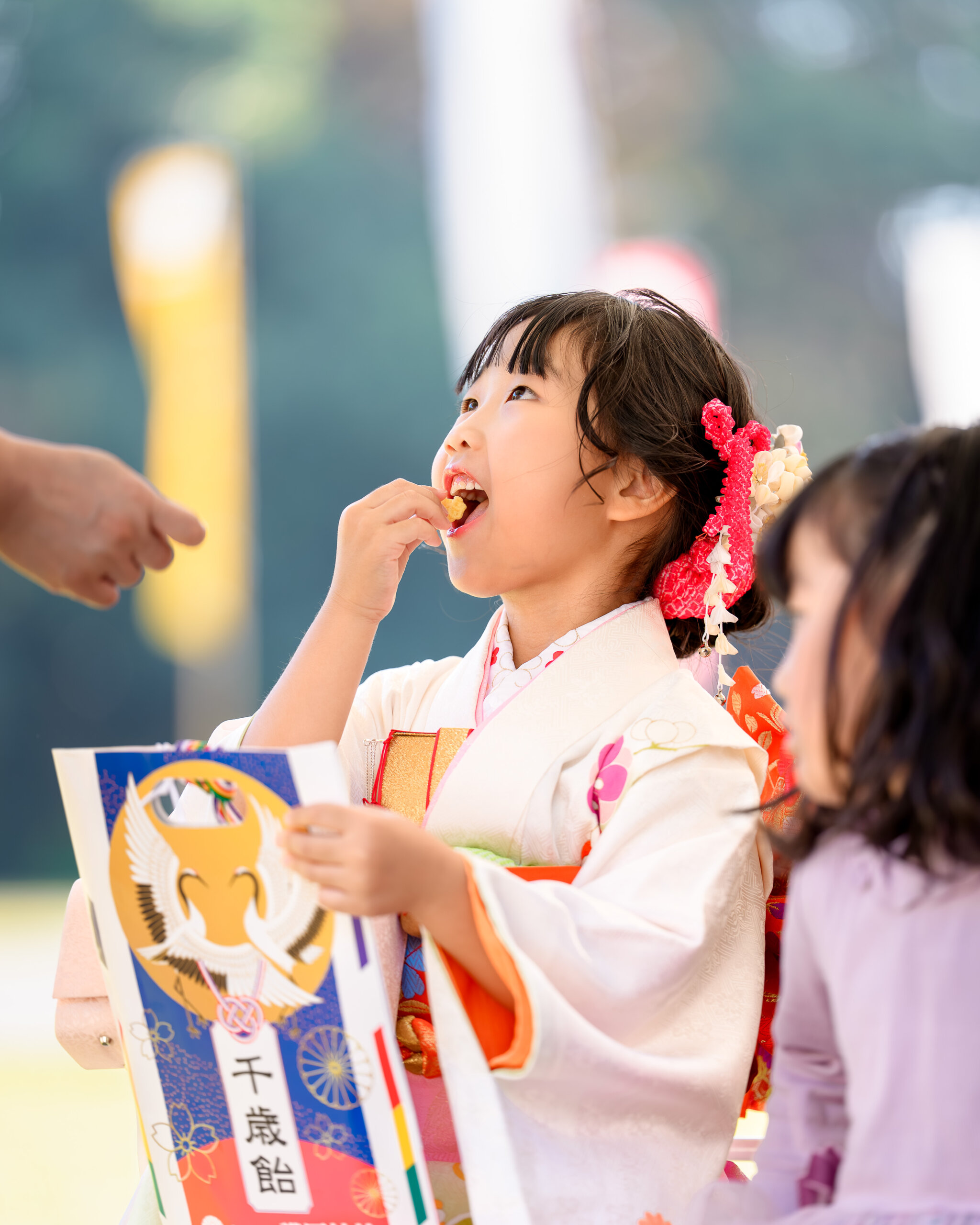 福岡県護国神社で七五三のロケーションフォト出張撮影