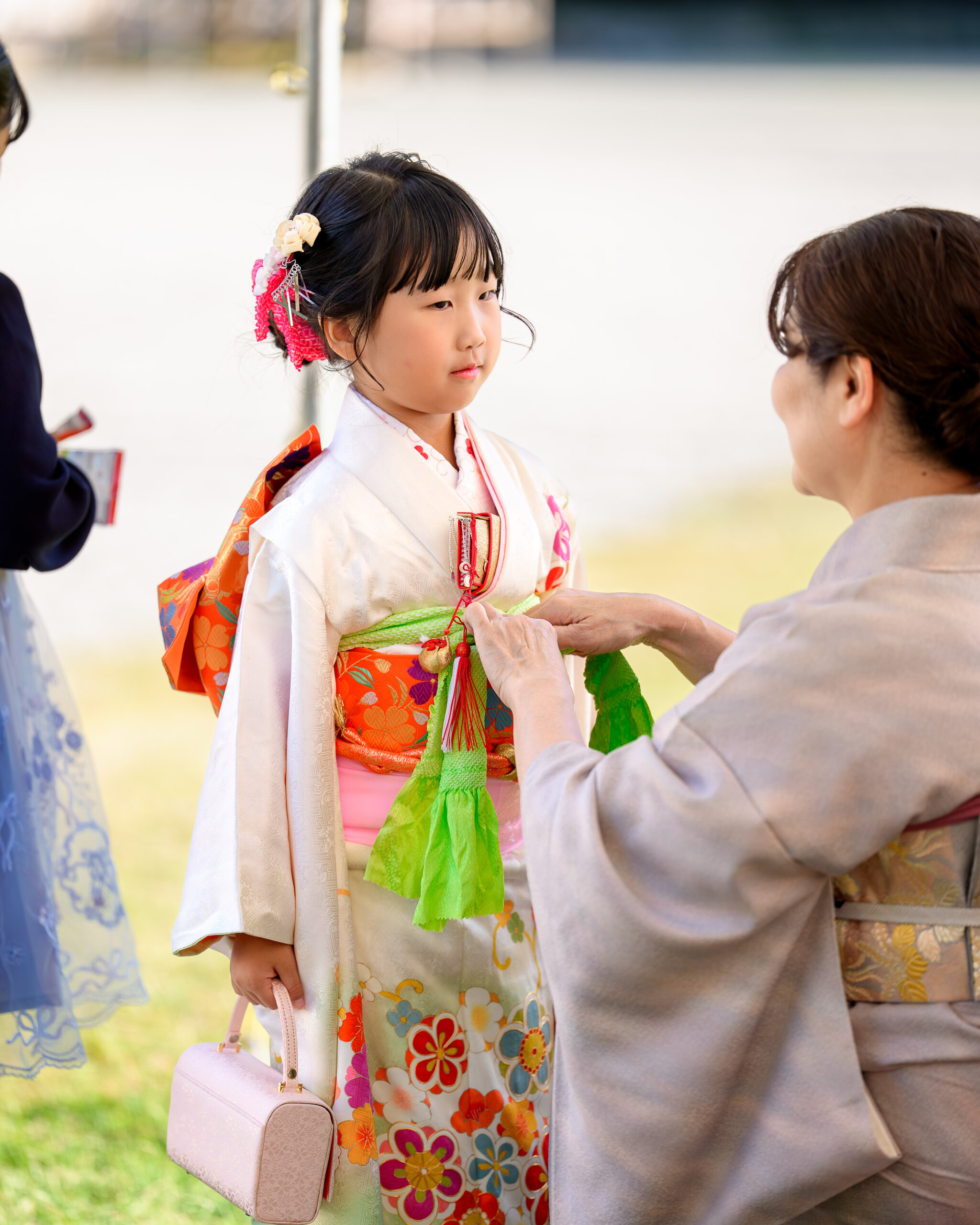 福岡県護国神社で七五三のロケーションフォト出張撮影