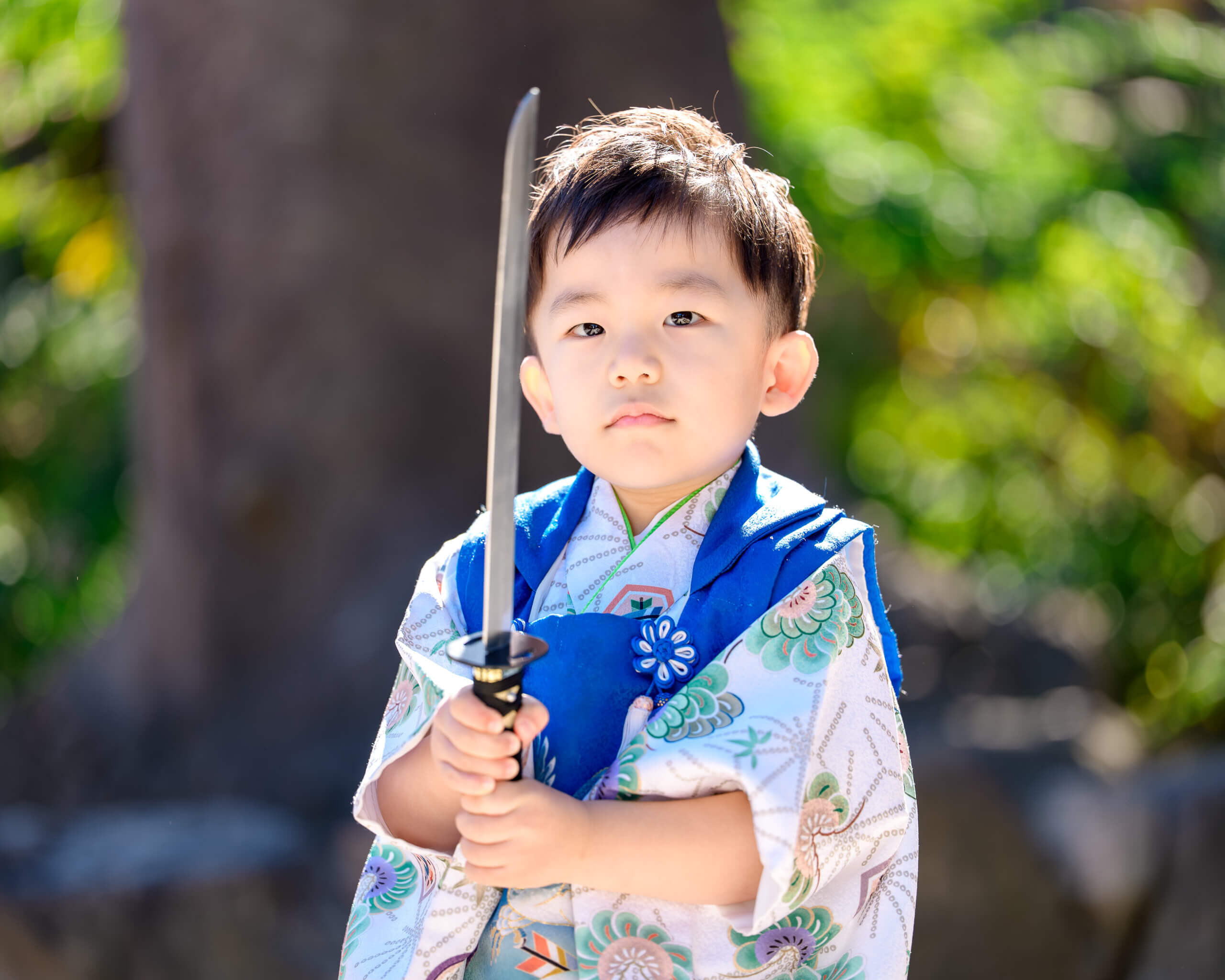 櫛田神社で七五三のロケーションフォト出張撮影