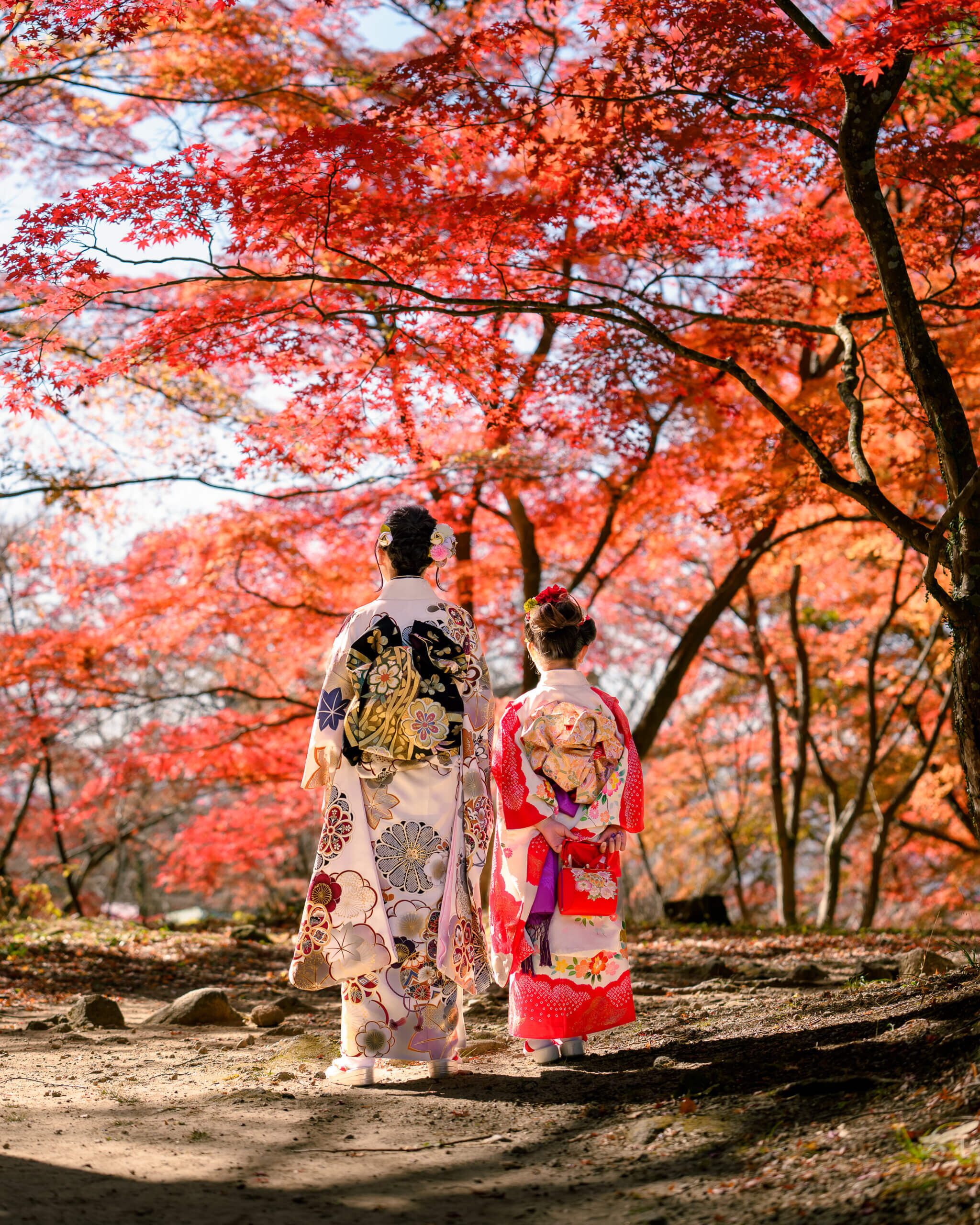 竈門神社で七五三のロケーションフォト出張撮影