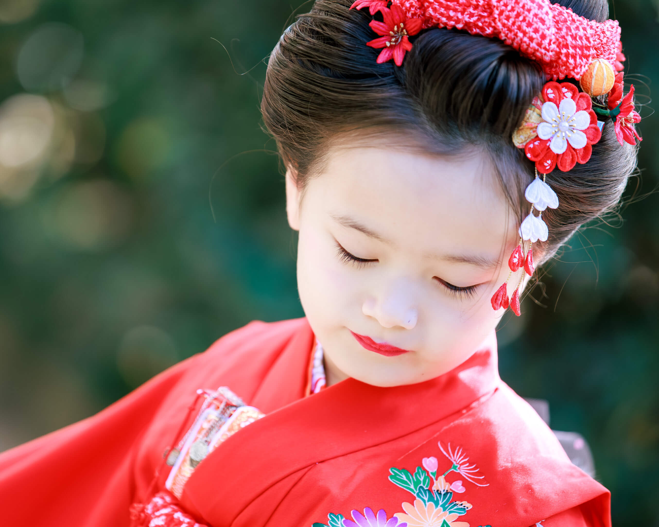 筥崎宮で七五三のロケーションフォト出張撮影