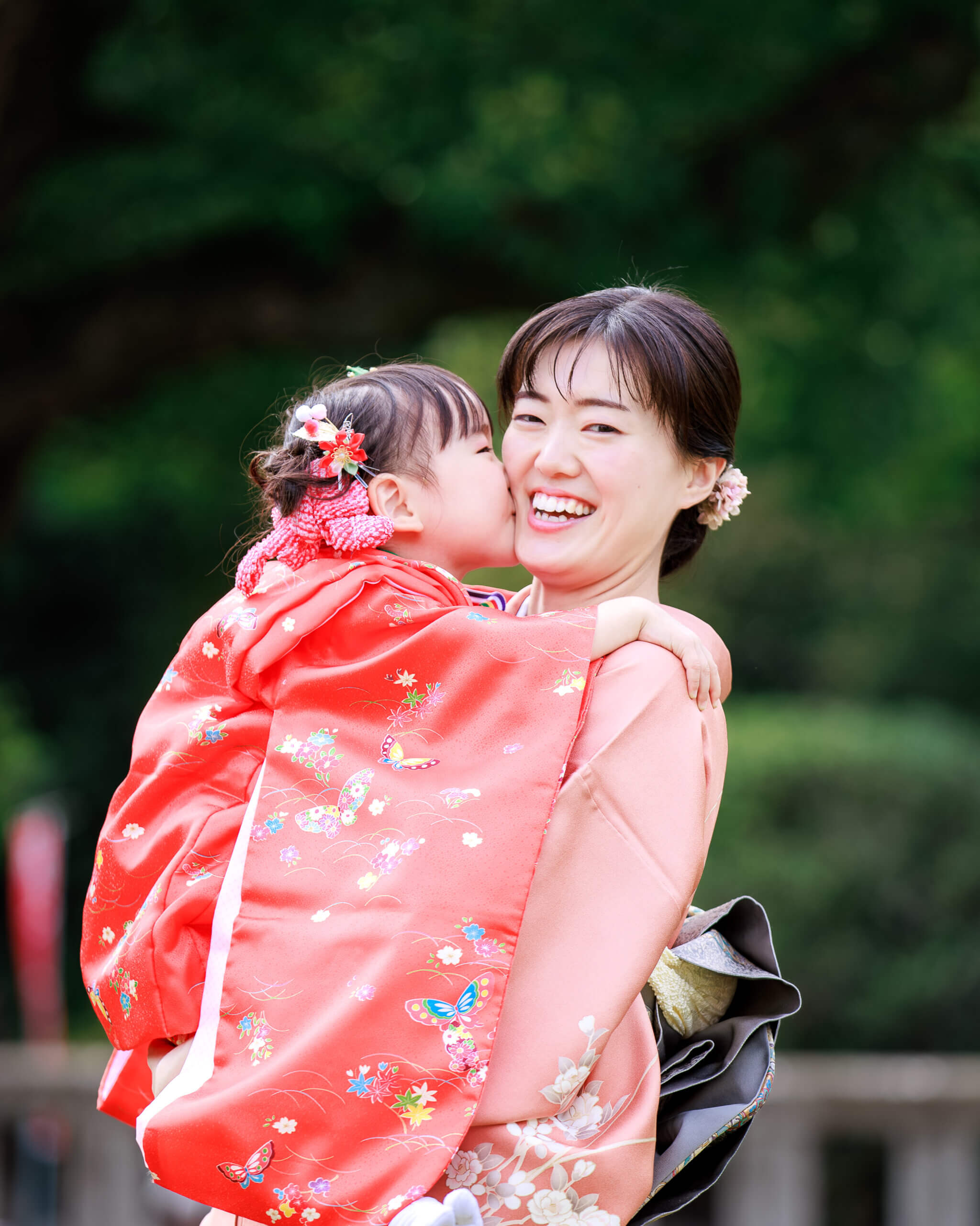 福岡県護国神社で七五三のロケーションフォト出張撮影