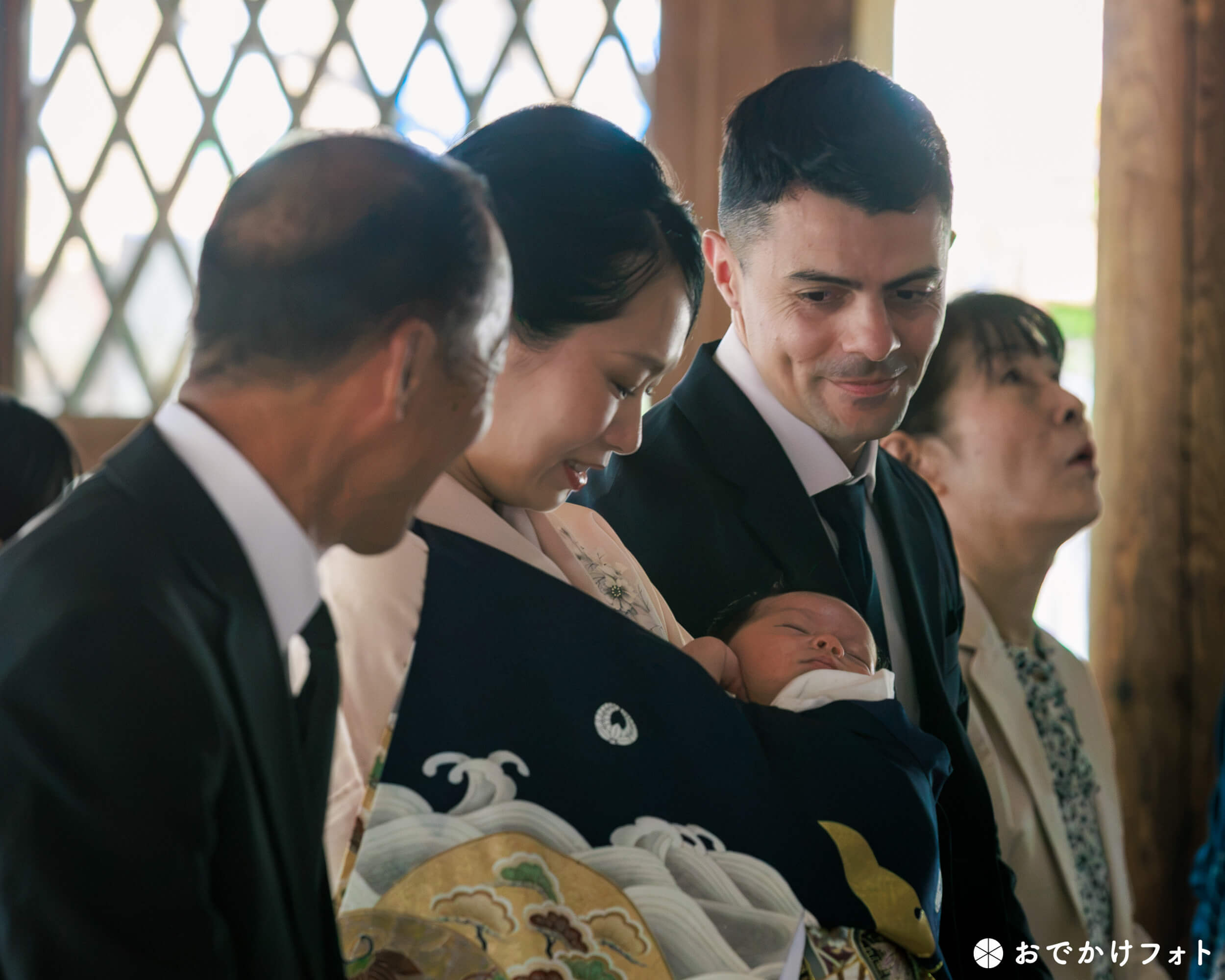 宇美八幡宮でお宮参りの出張撮影