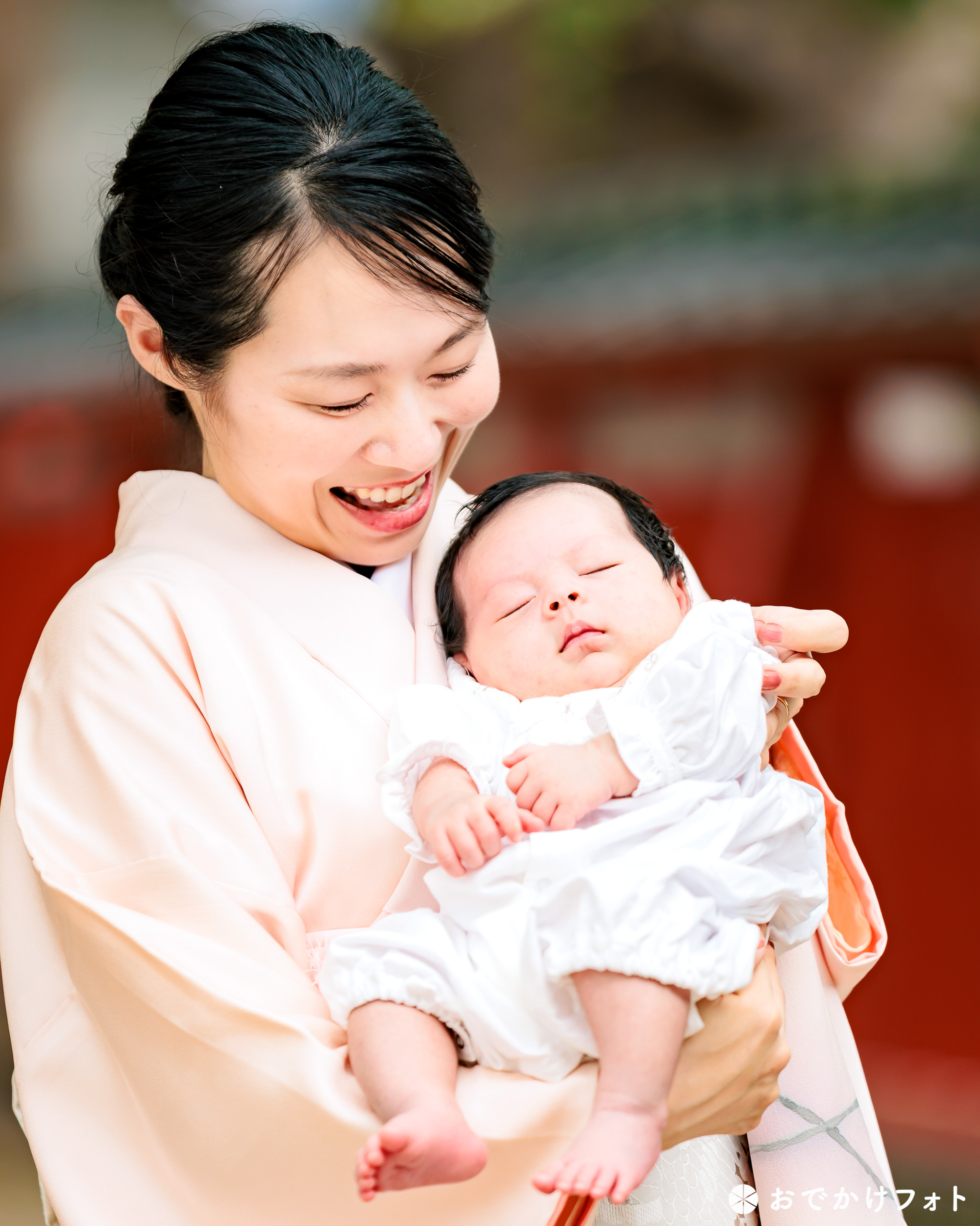 宇美八幡宮でお宮参りの出張撮影